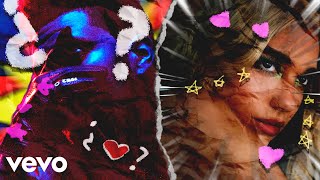 The Weeknd Dua Lipa  Hallucinating Love Official Visualizer [upl. by Aya268]