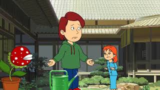 Caillou Feeds Rosie to the Venus Fly TrapGrounded [upl. by Redwine]