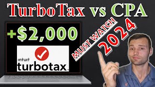 Should I Pay Someone To Do My Taxes For Me TurboTax vs CPA  What They Dont Want You to Know [upl. by Mackler]