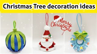 3 DIY Christmas Ornaments Decoration ideas  Christmas Crafts Christmas Tree decorations Xmas 2023 [upl. by Yakcm708]