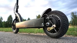 Making Electric Scooter using a Gearless Motor [upl. by Arednaxela]