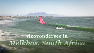 This day was awesome Strapless Kitesurfing at Melkbos Capetown [upl. by Araihc]