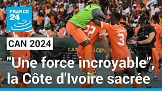 quotUne force incroyablequot  La Côte dIvoire remporte une 3e étoile • FRANCE 24 [upl. by Idisahc]