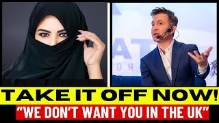 NOW TAKE IT OFF Douglas Murray Destroys Muslim Wearing Niqab And Leaves Her SPEECHLESS [upl. by Par]