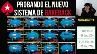 PRIMER DÍA PROBANDO EL NUEVO SISTEMA DE RAKEBACK POKERSTARS [upl. by Keel]