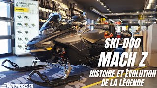 SkiDoo Mach Z  Histoire et évolution du modèle légendaire au cours des années [upl. by Sadick]