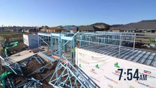 Supaloc steel frame construction for Build for a Cure [upl. by Croner]