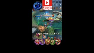 HYLOS HYBRID TANK BUILD  INPLAY MOBILE LEGENDS shorts hylostank mlbb [upl. by Annohsak]