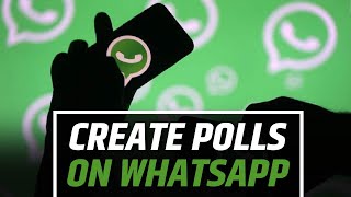 Create Polls On WhatsApp And Share With Friends [upl. by Ravert428]