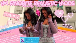 MUST HAVE SIMS 4 REALISTIC MODS  LINKS PROVIDED  18 MUST HAVE SPICY MODS🔞  ONLYFANS MOD [upl. by Aidile]