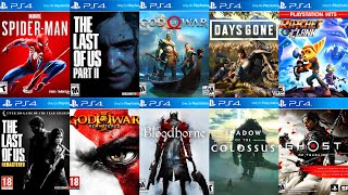 Top 15 Best PS4 Games of All Time  Best Playstation 4 Games [upl. by Rabaj]