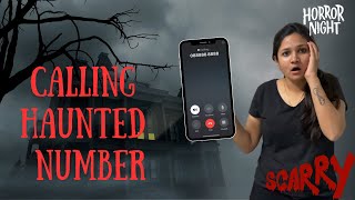 Calling Haunted Numbers Scary calls  भूतों से की बात  Horror Night  Weird call 📞 [upl. by Ause]