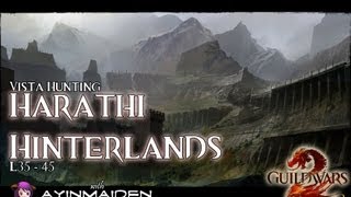 Guild Wars 2  Harathi Hinterlands Vistas [upl. by Moreville]