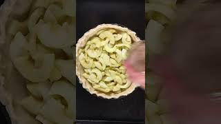 Apple Crumble Pie  LINK IN DESCRIPTION pie recipe apple shorts [upl. by Notsirt502]