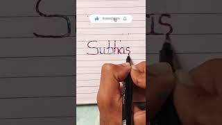 Colour pen writing subscribe comment like [upl. by Lowrie]