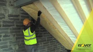 How to Insulate Timber Rafters  ISOVER G3 Metac Touch [upl. by Haiel]