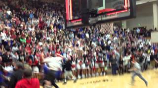 Gary Harris Buzzer Beater to beat North Central  22812 [upl. by Ivad600]