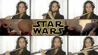 Star Wars Cantina Band Flute Cover  With Sheet Music [upl. by Stanzel]