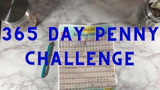 365 day savings challenge  how to save money on a low income  budgeting  penny challenge [upl. by Adnuahsal]