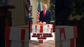 The most peculiar present a president received history dwdocumentary news trump [upl. by Yruok]