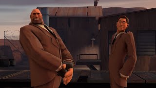 Heavy and Scout Fashion  SFM animation [upl. by Sieber]