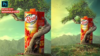 Product manipulation photoshop Tutorial  Creative desgin in photoshop  photoshoptutorial art [upl. by Gabie]