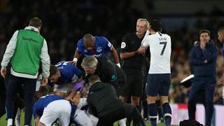 Horrific Tackle To Gomes In Tottenham Vs Everton Picture Version Read Description [upl. by Mortie]