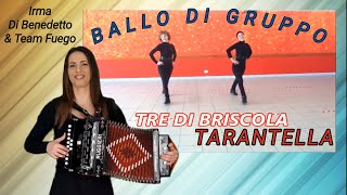 TARANTELLA Ballo di Gruppo IRMA DI BENEDETTO amp TEAM FUEGO  Organetto Abruzzese Accordion [upl. by Cressida177]