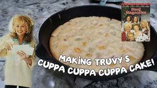 MAKING TRUVYS CUPPA CUPPA CUPPA CAKE Dolly Parton Approved [upl. by Ardnyk746]