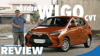 2024 Toyota Wigo 10G CVT Review  Peoples car champ at PHP 729k [upl. by Anuska]