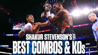 Shakur Stevensons Best Combinations and Knockouts  FIGHT HIGHLIGHTS [upl. by Meyers]