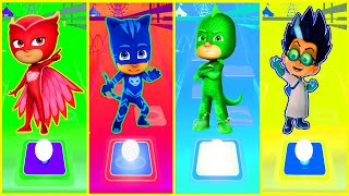 PJ Masks： Owlette 🆚 CatBoy 🆚 Gekko 🆚 Romeo 🎶 Who Is The Best [upl. by Hailed]