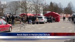 24032014 LAU Amokalarm in Hersbrucker Schule [upl. by Fidellia]