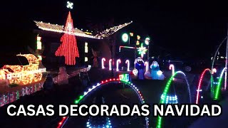 ASI DECORAN CASAS de NAVIDAD de ESTADOS UNIDOS [upl. by Harvey]