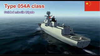 Type 054A class Guided missile frigate [upl. by Hetti]