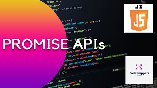 Promise APIs  JavaScript BootCamp [upl. by Had]