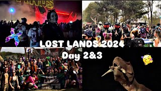 LOST LANDS 2024 VLOG DAY 2amp3 [upl. by Nata725]