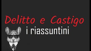 I RIASSUNTINI  DELITTO E CASTIGO  BookTopics [upl. by Uphemia963]