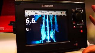 Prueba Simrad NSS7 GPS Plotter sonda radar Structure Scan [upl. by Jarret757]