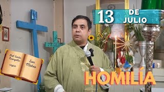 EVANGELIO DE HOY sábado 13 de julio del 2024  Padre Arturo Cornejo [upl. by Huesman]