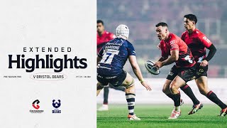 Preseason 2  HIGHLIGHTS v Bristol Bears 2024 [upl. by Leirea]