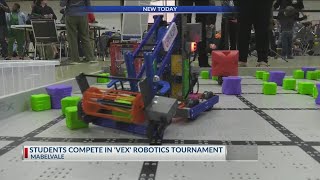 Arkansas schools gather for VEX Robotics Tournament in Mabelvale [upl. by Felicio337]