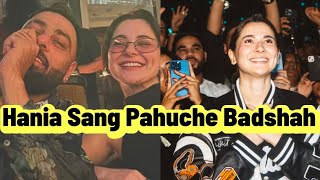 Actress Hania Amir Sang Diljit Dosanjh Ke Concert Me London Pahuche Badshah BrainyBulletin [upl. by Carrel]