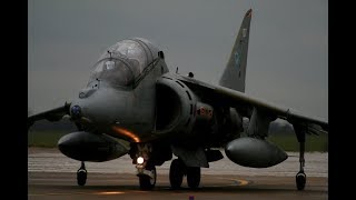 RAF Harrier Farewell RAF Cottesmore 151210 [upl. by Krystin]