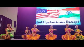 Bharatanatyam Dance  Festival Of India FOI 2024 Richmond Virginia  AS Inspired Movement [upl. by Agustin]