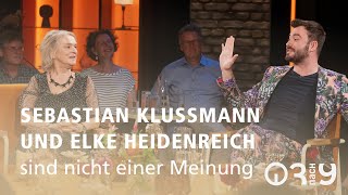 Sebastian Klussmann und Elke Heidenreich sind nicht einer Meinung  3nach9 [upl. by Jandel]