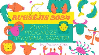 ŽUVYS Rugsėjo taro prognozė 2024  Paulina Othi [upl. by Liban]