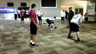 FW jag practice in west club of everbank field3GP [upl. by Neeluj]