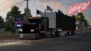 Drop Deck Manac Trailer  Highway Killer KW W900  American Truck Simulator [upl. by Handy496]