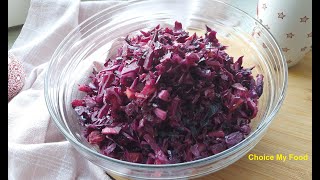 Red Cabbage Recipe [upl. by Onitselec]